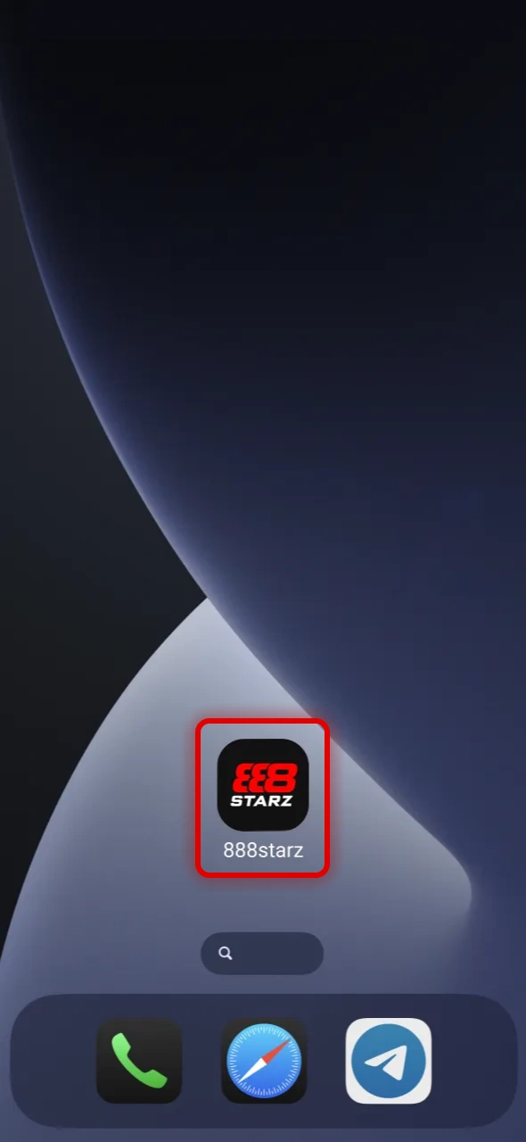 أكمل تثبيت تطبيق 888starz على iOS باتباع التعليمات الظاهرة على الشاشة.